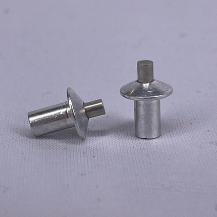 5/32" Diameter Aluminum Drive Rivet, Stainless Pin, Universal Head, DRAU54SB