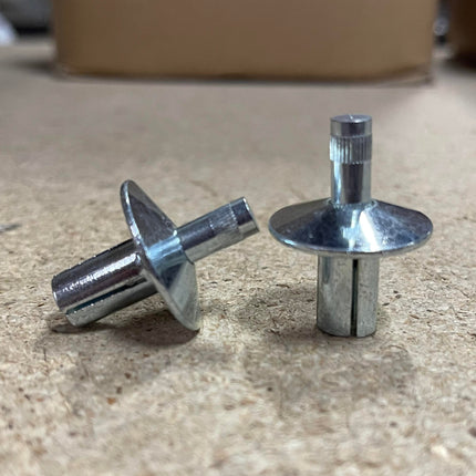 3/8" Diameter Steel Drive Rivet, 1" Diameter Dome Head, DRCU129CBJ