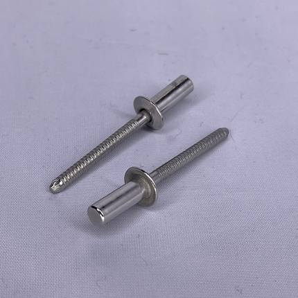 3/16" Diameter Stainless Steel Rivet, Dome Head, Closed-End, SBC64SB