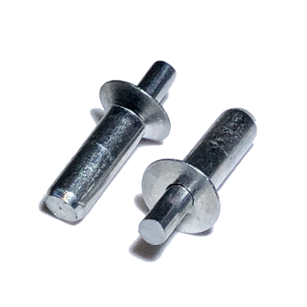 1/4" Diameter Aluminum Drive Rivet, Countersunk Head, DRAC824AB.