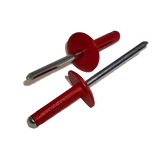 3/16" Diameter Aluminum Trifold Rivet, Large Flange Head, ALT-0625-LF